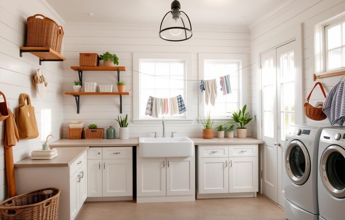 Laundry Room Decor: Functional and Fashionable