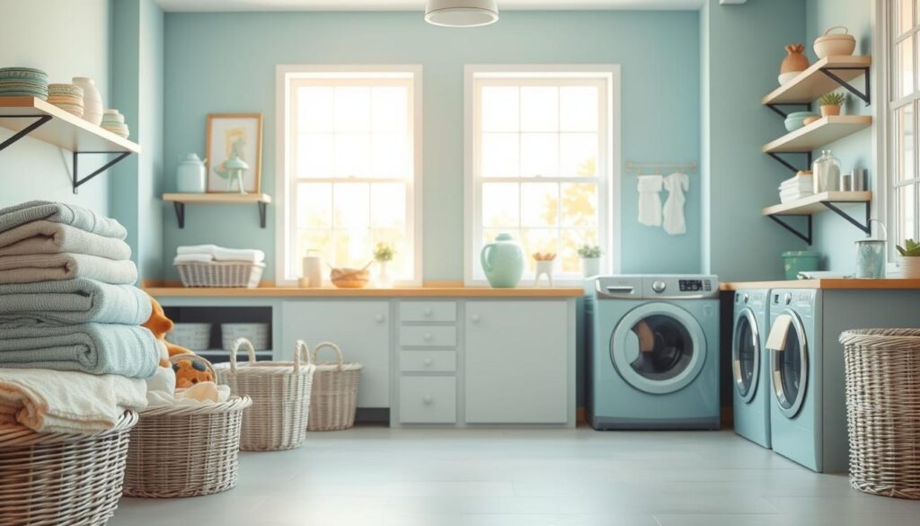 color palette strategies for laundry spaces
