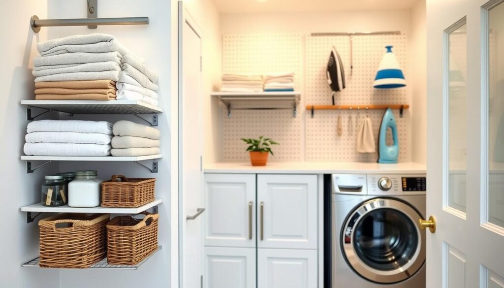 creative laundry storage solutions