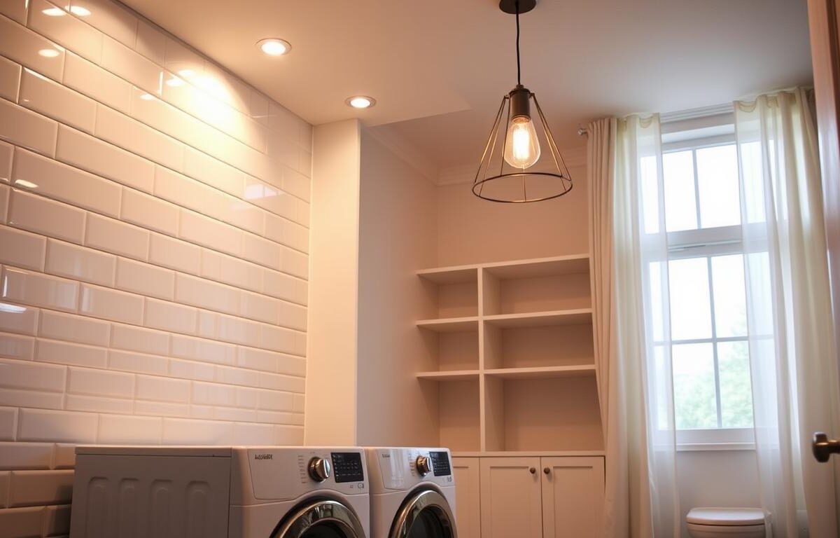 Laundry Room Lighting: Tips for Better Illumination