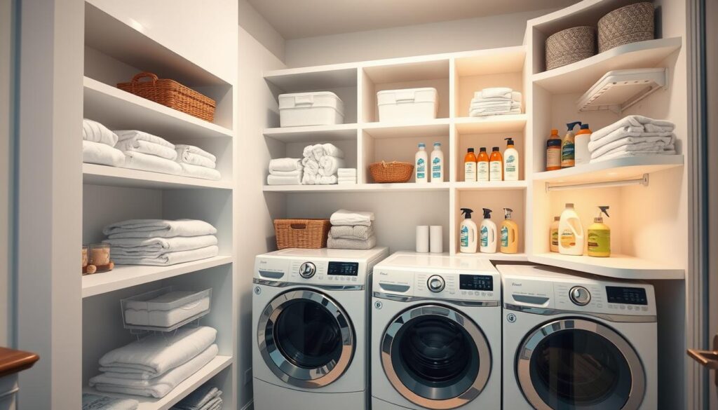 Laundry Room Shelving Solutions for Small Spaces