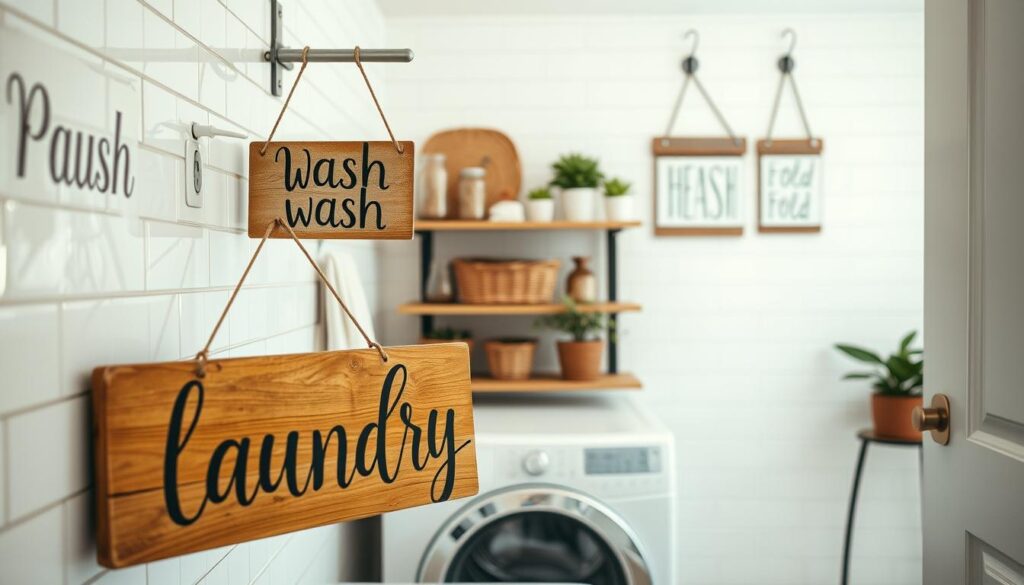 Laundry Room Signs: Unique Decor for Your Home