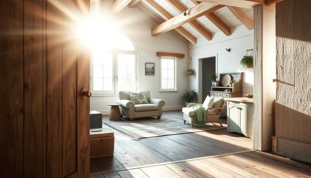 natural light farmhouse design