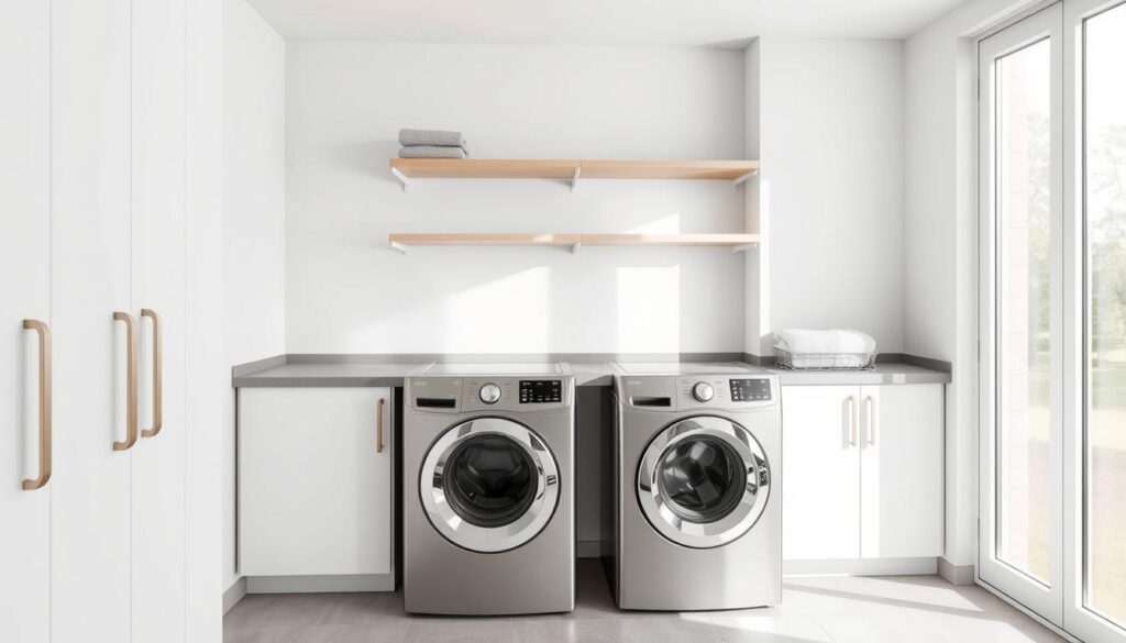 washer dryer layout